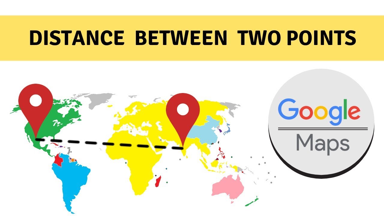 google maps distance